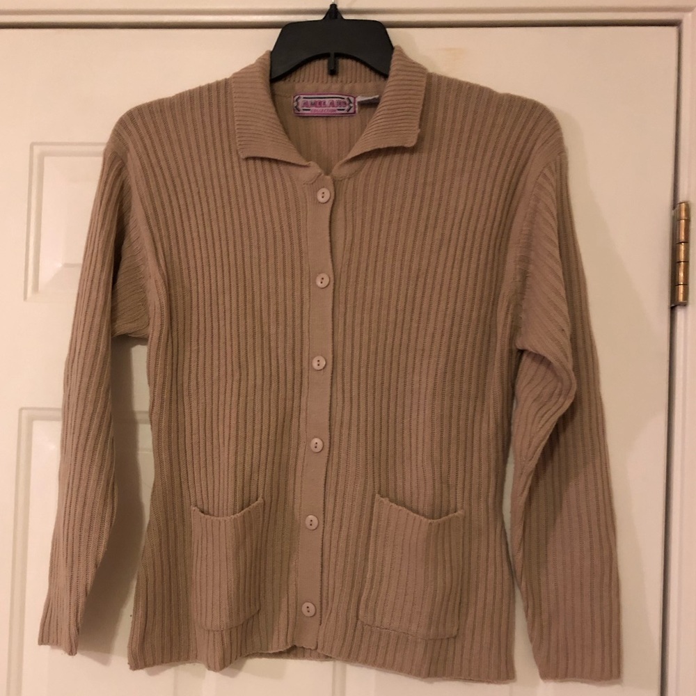 Amilano - Md - Tan Sweater